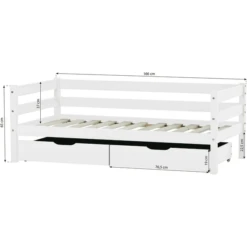Hoppekids Junior Bed Ida-Marie Duifgrijs 70 X 160 Cm -Little Wonders Verkoop hoppekids junior bed ida marie duifgrijs 70 x 160 cm a305106 4