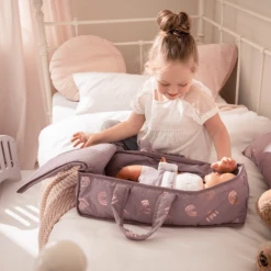 Howa Poppen Draagtas "Regenboog" 48 Cm -Little Wonders Verkoop howa poppen draagtas regenboog 48 cm a349831 4