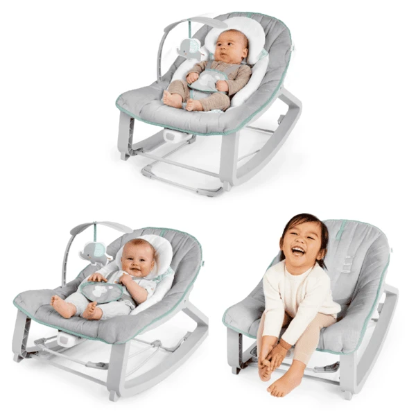 Ingenuity Keep Cozy™ Grow With Me Rocking Stoel - Weaver™ Schommelstoel Voor Baby's 4 Ingenuity Keep Cozy™ Grow With Me Rocking Stoel - Weaver™ Schommelstoel Voor Baby's - Afbeelding 2