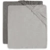 Jollein 2-pack Aankleedkussenhoes 50x70cm Badstof - Storm Grey 2 Jollein 2-pack Aankleedkussenhoes 50x70cm Badstof - Storm Grey -Little Wonders Verkoop jollein 2 pack aankleedkussenhoes 50x70cm badstof storm grey a383963