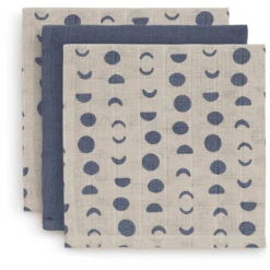 Jollein Babydoekjes 3-pack Maan Light -Little Wonders Verkoop jollein babydoekjes 3 pack maan light a326930 4