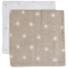 Jollein Burp Cloth Muslin 2-Pack Pointelle Sun Biscuit -Little Wonders Verkoop jollein burp cloth muslin 2 pack pointelle sun biscuit a385585