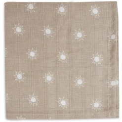 Jollein Burp Cloth Muslin 2-Pack Pointelle Sun Biscuit -Little Wonders Verkoop jollein burp cloth muslin 2 pack pointelle sun biscuit a385585 2