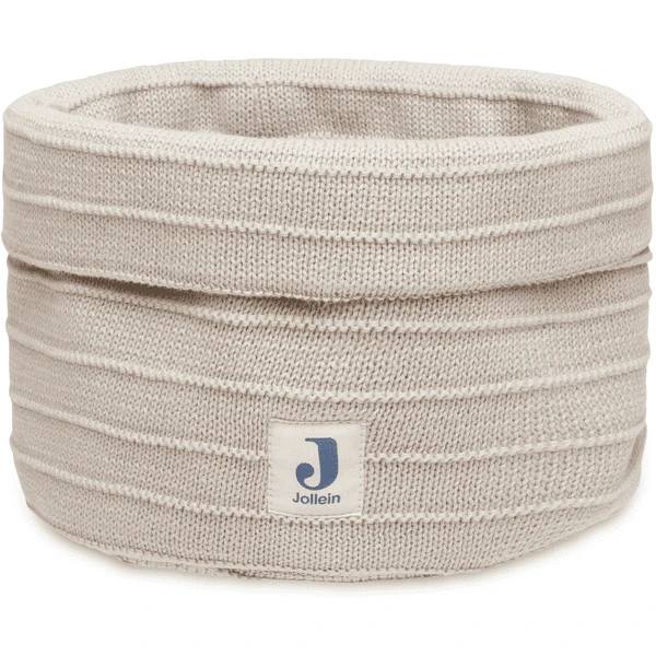 Jollein Pure Knit Nougat Opbergmand 3 Jollein Pure Knit Nougat Opbergmand