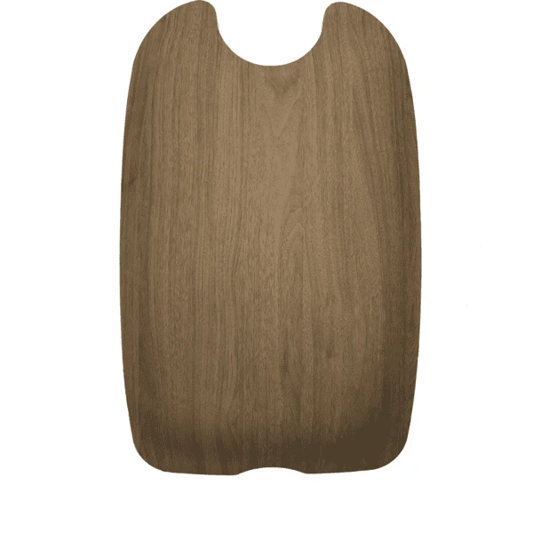 Kiddy Back Panel Voor Evostar Light 1 Walnut Brown 4 Kiddy Back Panel Voor Evostar Light 1 Walnut Brown - Afbeelding 2