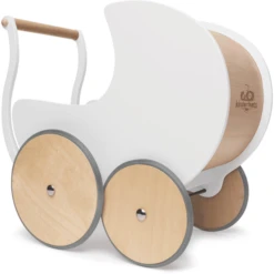 Kinderfeets ® Poppenwagen, Wit -Little Wonders Verkoop kinderfeets poppenwagen wit a294340 1