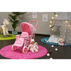 Knorr® Speelgoed Big Twin Poppenwagen - Prince Ss White Rose -Little Wonders Verkoop knorr speelgoed big twin poppenwagen prince ss white rose a363357 1