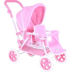 Knorr® Speelgoed Big Twin Poppenwagen - Prince Ss White Rose -Little Wonders Verkoop knorr speelgoed big twin poppenwagen prince ss white rose a363357 2