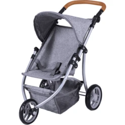 Knorr® Speelgoed Jogger Lio Poppenwagen - Stone Bruin