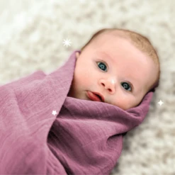 KOALA BABY CARE ® Gaasluier Soft Touch 120 X 120 Cm 2-pack - Paars -Little Wonders Verkoop koala baby care gaasluier soft touch 120 x 120 cm 2 pack paars a408318 2