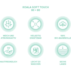 KOALA BABY CARE ® Mousseline Doek Soft Touch 30 X 30 Cm 6-pack - Paars -Little Wonders Verkoop koala baby care mousseline doek soft touch 30 x 30 cm 6 pack paars a408312 2