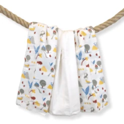 LITTLE Molle Doeken 3-pack Biologisch Tuinzicht Uit White -Little Wonders Verkoop little molle doeken 3 pack biologisch tuinzicht uit white a329263 3