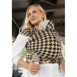 Manduca Draagdoek Sling Van Bellybutton Pepita Black -Little Wonders Verkoop manduca draagdoek sling van bellybutton pepita black a389663 4