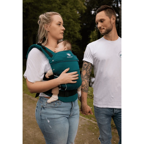 Manduca Draagzak First Pure Cotton Teal 7 Manduca Draagzak First Pure Cotton Teal - Afbeelding 5