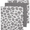 Meyco Gaasluiers 3-Pack Panter Neutraal/Grijs 70 X 70 Cm -Little Wonders Verkoop meyco gaasluiers 3 pack panter neutraal grijs 70 x 70 cm a353086