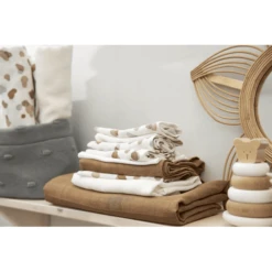 Meyco Muslin Burp Cloths 3-Pack Mini Vlekken Neutraal -Little Wonders Verkoop meyco muslin burp cloths 3 pack mini vlekken neutraal a379496 2