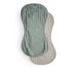 Mushie Burp Doekje Mousseline Roman Green /Mist 2-pack -Little Wonders Verkoop mushie burp doekje mousseline roman green mist 2 pack a401192