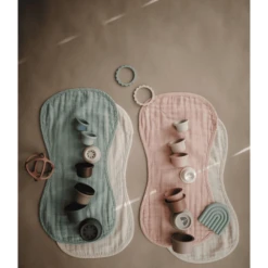 Mushie Burp Doekje Mousseline Roman Green /Mist 2-pack -Little Wonders Verkoop mushie burp doekje mousseline roman green mist 2 pack a401192 3