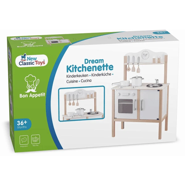 New Classic Toys® New Class Ic Toys Kitchenette - Modern Wit 7 New Classic Toys® New Class Ic Toys Kitchenette - Modern Wit - Afbeelding 5