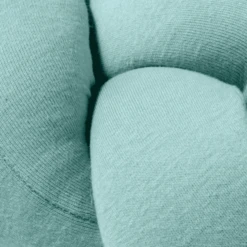 Nordic Coast Company Knot Kussen Jersey Mint -Little Wonders Verkoop nordic coast company knot kussen jersey mint a332408 3