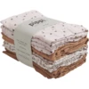 Pippi Washandjes 8-Pack Mokka Mousse -Little Wonders Verkoop pippi washandjes 8 pack mokka mousse a349928