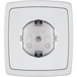 Reer Stopcontact Beschermer Schroefbaar, 10 Stuks Wit