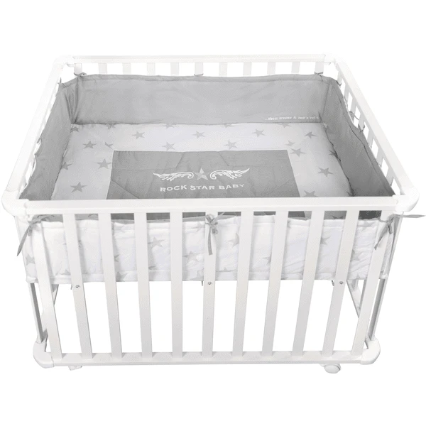 Roba Box 75 X 100 Cm Wit Rock Star Baby 3 Roba Box 75 X 100 Cm Wit Rock Star Baby