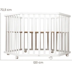 Roba Kinderbox 6-hoekig Wit Style Zilvergrijze Sterren -Little Wonders Verkoop roba kinderbox 6 hoekig wit style zilvergrijze sterren a315574 2