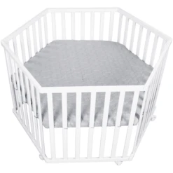 Roba Kinderbox 6-hoekig Wit Style Zilvergrijze Sterren -Little Wonders Verkoop roba kinderbox 6 hoekig wit style zilvergrijze sterren a315574 4