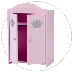ROBA Poppen Kast Princess Sophie, Roze -Little Wonders Verkoop roba poppen kast princess sophie roze a182009 4