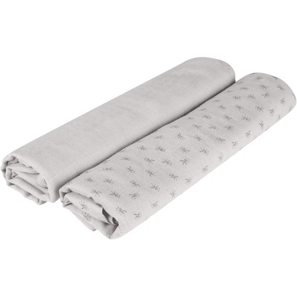 Roba Puck- En Verzorgingshanddoekenset Van 2 Lil Planet Grey 120 X 120 Cm 6 Roba Puck- En Verzorgingshanddoekenset Van 2 Lil Planet Grey 120 X 120 Cm - Afbeelding 4
