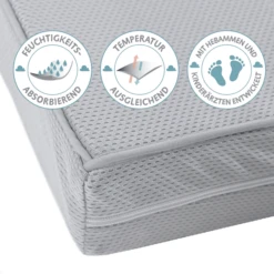 Roba Wieg Matras Veilig Slapen AIR BALANCE Premiummesh 45x90 -Little Wonders Verkoop roba wieg matras veilig slapen air balance premiummesh 45x90 a304741 3