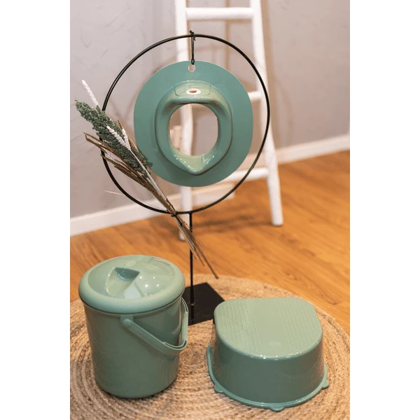 Rotho Baby Design Luieremmer Bella Bambina, Leisteen Green 4 Rotho Baby Design Luieremmer Bella Bambina, Leisteen Green - Afbeelding 2