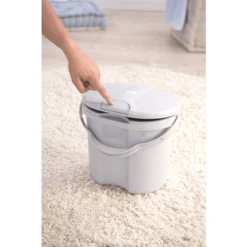 Rotho Babydesign Luieremmer TOP Stone Grey -Little Wonders Verkoop rotho babydesign luieremmer top stone grey a263389 2