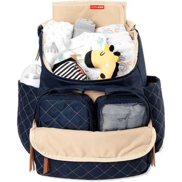 SkipHop Luierrugtas FORMA, Blauw 5 SkipHop Luierrugtas FORMA, Blauw - Afbeelding 3