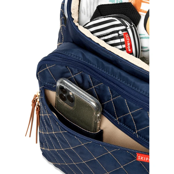 SkipHop Luierrugtas FORMA, Blauw 7 SkipHop Luierrugtas FORMA, Blauw - Afbeelding 5