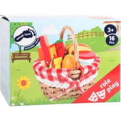 Small Foot® Picknickmand Met 'snijbaar' Eten -Little Wonders Verkoop small foot picknickmand met snijbaar eten a261409 4