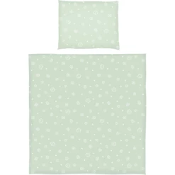 SONNE Beddengoed Groen 80 X 80 Cm -Little Wonders Verkoop sonne beddengoed groen 80 x 80 cm a397547 2