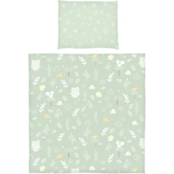 SONNE Beddengoed Groen 80 X 80 Cm -Little Wonders Verkoop sonne beddengoed groen 80 x 80 cm a397547 3
