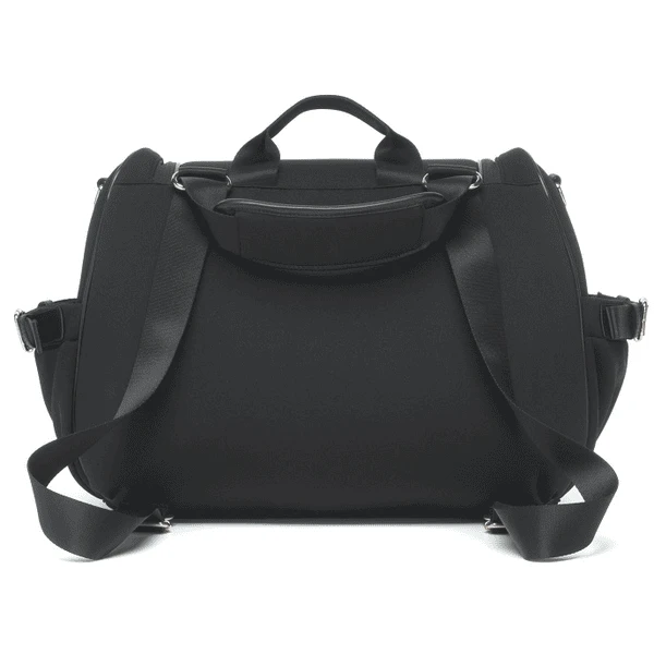 Storksak Luiertas Poppy Luxe Black Scuba - Zwart 5 Storksak Luiertas Poppy Luxe Black Scuba - Zwart - Afbeelding 3