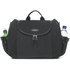 Storksak Luiertas Poppy Luxe Black Scuba - Zwart 11 Storksak Luiertas Poppy Luxe Black Scuba - Zwart -Little Wonders Verkoop storksak luiertas poppy luxe black scuba zwart a256626 4