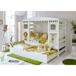TiCAA Bed Safari Var 1 Met Uitschuifbaar Bed -Little Wonders Verkoop ticaa bed safari var 1 met uitschuifbaar bed a227127 4