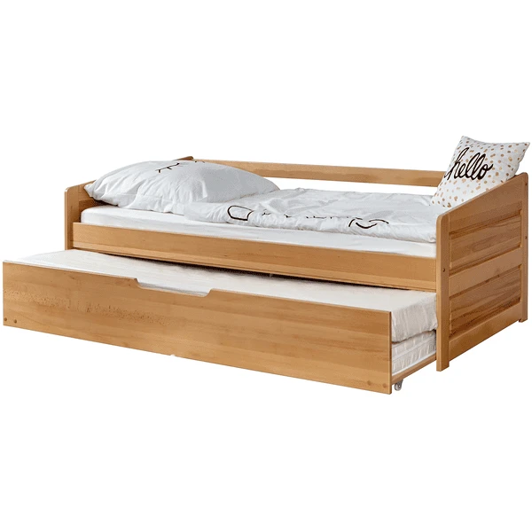 TiCAA Slaapbank Micki-beuken Natuur Met Extra Bed 4 TiCAA Slaapbank Micki-beuken Natuur Met Extra Bed - Afbeelding 2