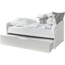 TiCAA Slaapbank Mini Micki Beech Wit Met Extra Bed Incl. 2 Matrassen -Little Wonders Verkoop ticaa slaapbank mini micki beech wit met extra bed incl 2 matrassen a303074 4