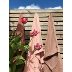 VINTER& BLOOM Soft Grid GOTS Deken Almond Beige -Little Wonders Verkoop vinter bloom soft grid gots deken almond beige a303716 3