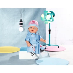 Zapf Creation BABY Born® Deluxe Jeans Jurk 43cm -Little Wonders Verkoop zapf creation baby born deluxe jeans jurk 43cm a335582 2