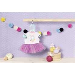 Zapf Creation Dolly Moda Eenhoorn Shirt Met Tutu, 36cm -Little Wonders Verkoop zapf creation dolly moda eenhoorn shirt met tutu 36cm a267682 3