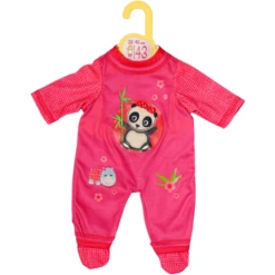 Zapf Creation Dolly Moda Romper Met Panda 43cm