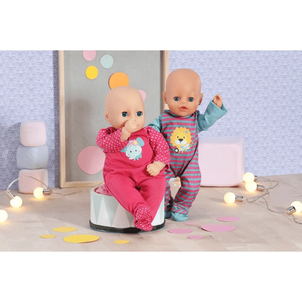 Zapf Creation Dolly Moda Romper Olifant/leeuw 2s 30 4 Zapf Creation Dolly Moda Romper Olifant/leeuw 2s 30 - Afbeelding 2